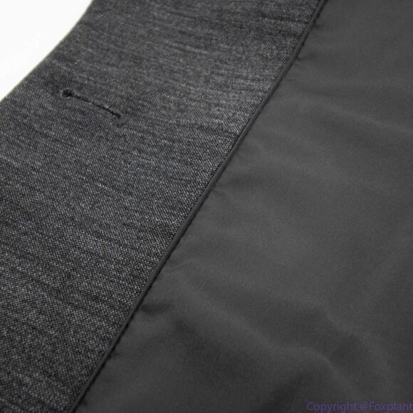 Ann Taylor wool blend blazer jacket, color grey, size 6 - Picture 12 of 16